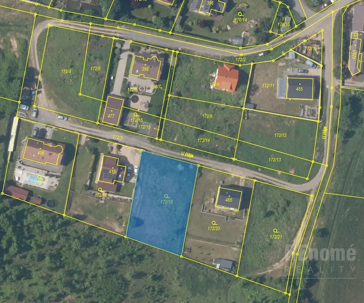 Prodej stavebního pozemku 1126 m²